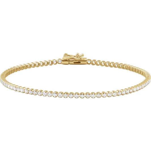 Lilian Diamond Tennis Bracelet