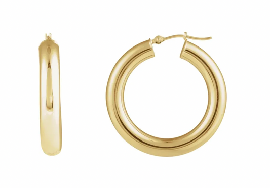 Small Classic Hoop Earrings