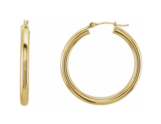 Medium Classic Hoop Earrings