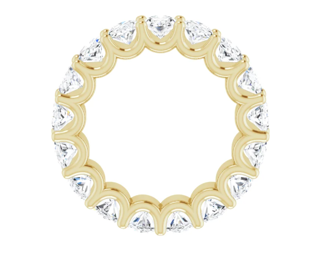 Colette Oval Diamond Eternity Band